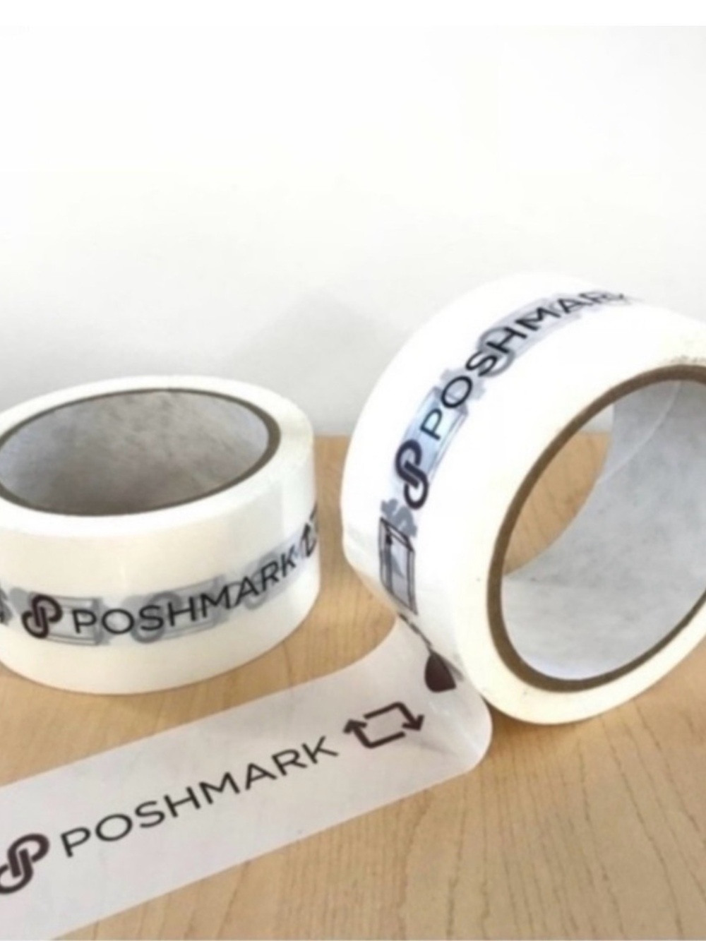 2 Rolls of Poshmark Branded Packing Tape